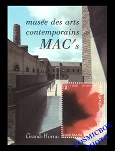 Bloc timbre Musée des ARTS CONTEMPORAINS MAC'S Belgique Grand-Hornu Belgie 2008 - Picture 1 of 1