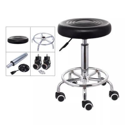 Office Chair Home Wheel Swivel Height Adjustable Chair Round Desk Bar Stools