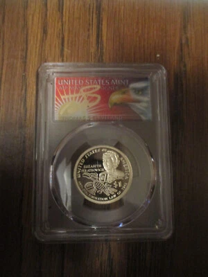 2020-S  $1 ELIZABETH PERATROVICH NP PCGS PR70DCAM 1ST STRIKE THOMAS CLEVELAND - Image 1 of 3