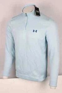 Under Armour Men's Storm 1/4 Zip Golf Sweater Fleece Light Blue NEW 1373674 490 - Picture 1 of 7