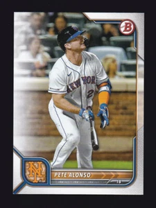 2022 Bowman #87 PETE ALONSO New York Mets - Picture 1 of 2