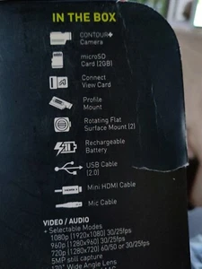 JUST REDUCED!! CONTOUR Lens cover, 2 Rotating, 1 Profile,Charger,USB,decal,etc. - Picture 1 of 7
