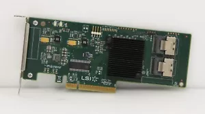 LSI SAS9211-8i 6Gbps SAS/SATA PCI-e RAID Controller Card Low Profile. - Picture 1 of 8