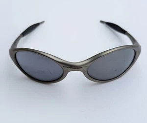 Rare Vintage OAKLEY Eye Jacket 1.0 Gen 2 Silver FMJ Black Iridium Lenses - Bild 1 von 21