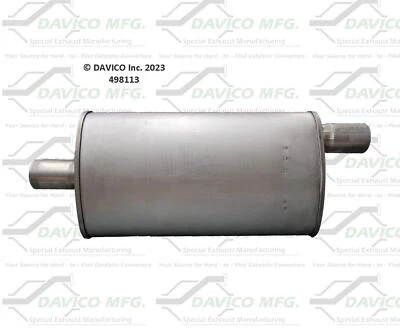 Exhaust Muffler Fits 1987 1988 1989 Jeep Comanche 4.0L L6 GAS OHV Foto 1 de 4