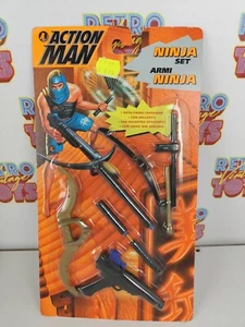 ACTION MAN NINJA SET ARMI BLISTER ACCESSORI 1996 GIG HASBRO NEW SEALED - Foto 1 di 2