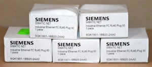 SIEMENS 6GK1901-1BB20-2AA0 Ethernet FC RJ45 Plug 90 NUEVO EMBALAJE ORIGINAL 5 unidades - Imagen 1 de 1