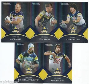 2016 NRL Traders Black Parallel Special COWBOYS Team Set - Picture 1 of 1