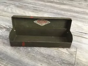 Vintage S-K Hand Tools Vintage Green Metal Tool Box 6.75" X 2" X 1.5" USA - Picture 1 of 8