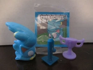 Lost Kitties Boops Cat Toy Purple Trophy Series 2 Cat Figure - Picture 1 of 1