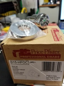 Price Pfister 015-HFOC Chrome Body Jet NEW  - Picture 1 of 3