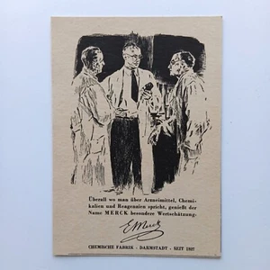 1943 Merck Chemische Fabrik, Darmstadt Arzneimittel Chemie Werbeanzeige Reklame - Picture 1 of 1