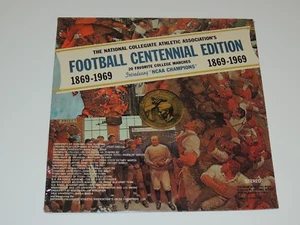 NCAA MARCHING BAND FOOTBALL CENTENNIAL EDITION 1969 Lp RECORD L5001 SEALED RARE - Imagen 1 de 1