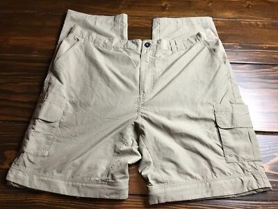 Magellan Pants, Men's Size XL, Tan, Water Repellant, Zip Off, Cargo, Fishing - Image 1 of 4