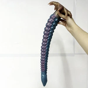 Big Liquid Silicone Dildo - Soft Monster Dildo With suction cup For Deeper plugs - Picture 1 of 7