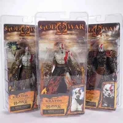 Neca God of War Kratos Golden Fleece Armor Medusa Head 7" Game Action Figure Toy - Image 1 of 4