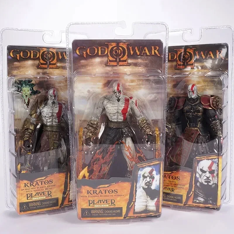 God of War Kratos Golden Fleece Armor Game Action Figure Toy 7inch - Image 1 of 4