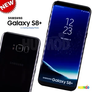 1:1 Samsung Galaxy S8+ faux jouet factice téléphone portable faux accessoire non fonctionnel noir NEUF - Photo 1 sur 8