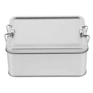 Tin Storage Box Tinplate Cookie Box Wedding Candy Box Candy Case Cookie Storage - Picture 1 of 12