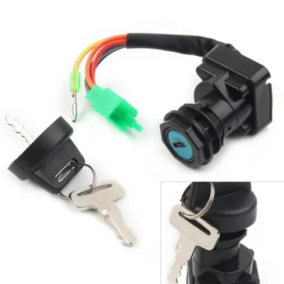 Ignition Key Switch Set For Suzuki ATV LT-F250 LT-F250F QUAD RUNNER 37110-19B02 - Image 1 of 4