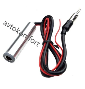 Amplificatore di segnale antenna FM AM autoradio 12 V veicolo 330 mm - Foto 1 di 3