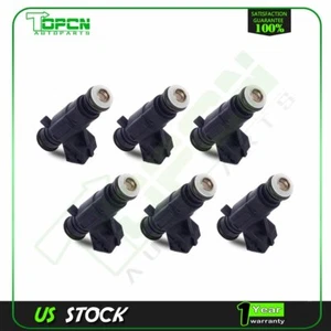 6Pcs Fuel Injectors For Mercedes-Benz CLK320 E320 3.2L 2001 2002 2003 2004 2005 - Picture 1 of 11
