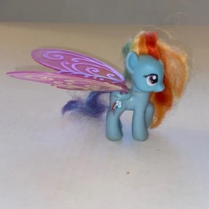 My Little Pony G4 brushable Rainbow Dash Glimmer Wings 2011 - Picture 1 of 6