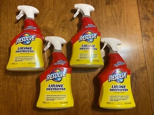 4-Resolve Urine Destroyer Spray Stain & Odor Remover, Transparent, 32 Fl Oz/Each - Picture 1 of 3