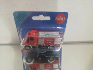 Siku 1068 Mercedes Unimog Fire Brigade On Blister - Picture 1 of 3