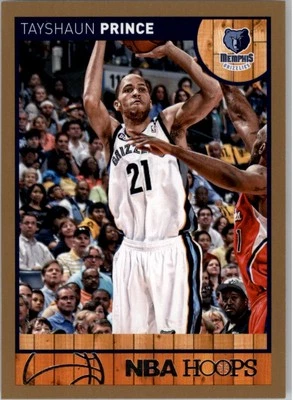 2013-14 Hoops Gold #32 Tayshaun Prince - BSK - Image 1 of 2