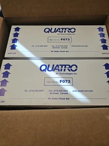 F073  QUATRO AIR TECH FILTER, Box Of 2 - Picture 1 of 4
