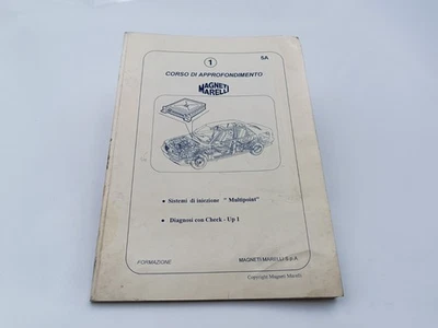 Manuale officina Magneti Marelli corso iniezione Multipoint e Diagnosi Ceck Up 1 - Immagine 1 di 4