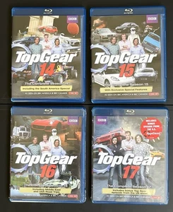 Top Gear UK: Complete Seasons 14 - 15 - 16 -  17 (Blu-Ray) 16 & 17 *NEW/SEALED!* - Picture 1 of 16