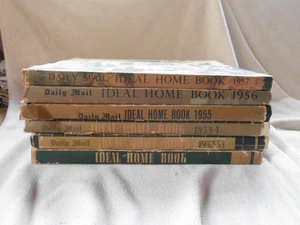 DAILY MAIL IDEAL HOME BOOKS BUNDLE from 1950s ~ 6 BOOKS in TOTAL VINTAGE LOT - Picture 1 of 22