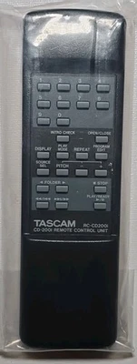 Mando a distancia TASCAM RC-CD200i para reproductor de discos compactos Tascam NUEVO Foto 1 de 4