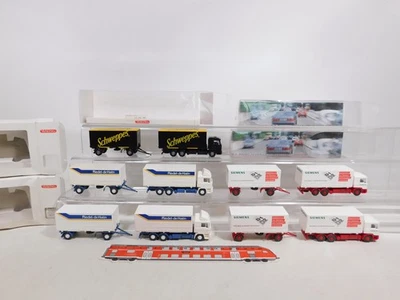 5x wiking H0 1:87 Truck Man: 570+573 Schweppes+Siemens VG Mint +Box #DF974-1 - Image 1 of 4