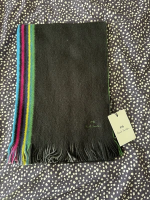 Paul Smith Men's Reversable Stripe Scarf - Image 1 of 4