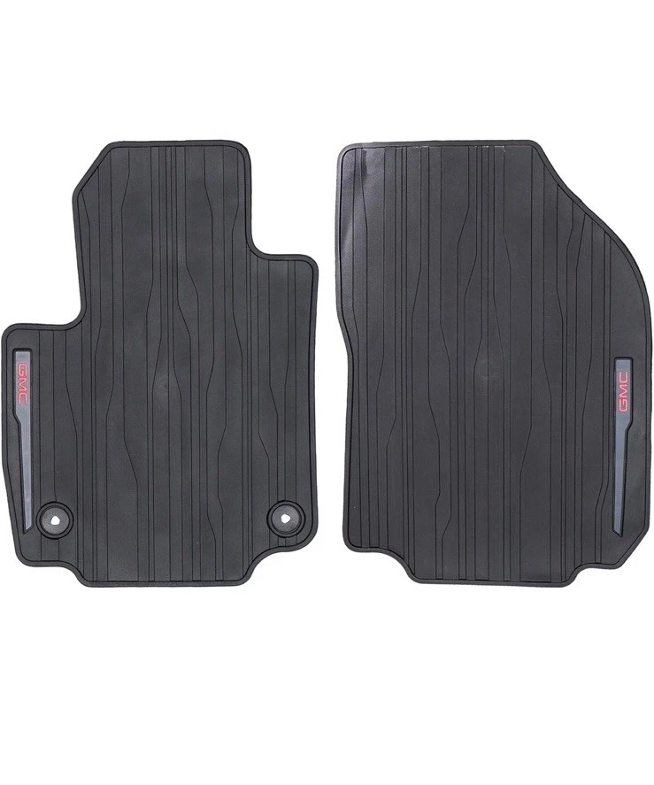 Alfombrillas GMC TERRAIN 2018-2023 delanteras y traseras premium para todo tipo de clima negras OEM GM Foto 1 de 1