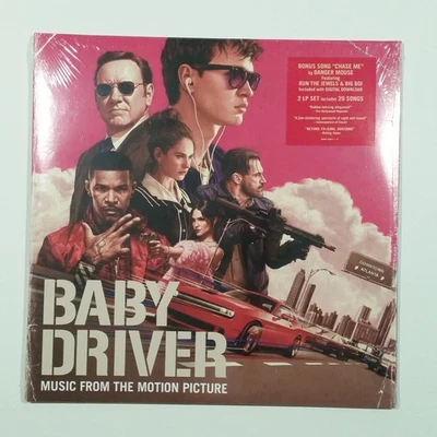 BABY DRIVER Music From Motion Picture 2xLP Vinyl SEALED 2017 Hip Hop Rock Funk - Image 1 of 2