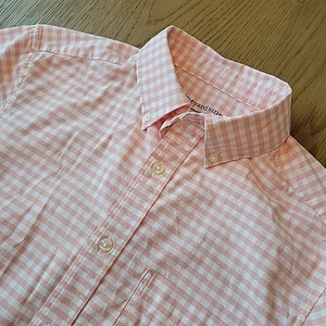 Vineyard Vines Hemd Herren Performance Extra Small XS Gingham brrr Pink Preppy - Bild 1 von 9