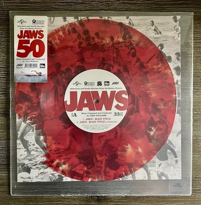 JAWS Selections & Studio Rarities EP (10" Red Vinyl, 2025, Mondo) • Shark Bite - Image 1 of 4