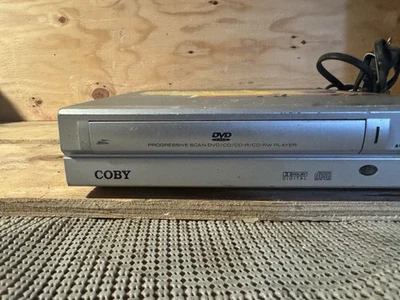 Coby CD/DVD Player DVD-224 Compact Slim Progressive Scan MP3 Dolby Digital - Image 1 of 3