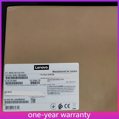 Lenovo ThinkSystem 7XB7A00038 00YK027 300GB 15K 3.5" 12Gb/s SAS Hard Drive HDD - Image 1 of 3