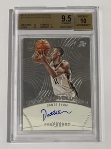 Dante Exum 2014-15 Panini Preferred Rookie Auto RC BGS 9.5 -#/49 - Picture 1 of 2
