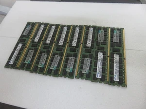 128GB Lot of 8x 16GB PC3-14900R ECC DDR3 Server RAM Memory HP 712383-081 - Picture 1 of 3