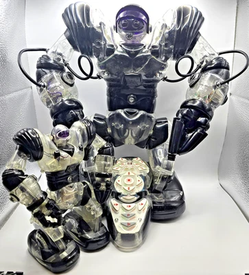 WowWee Robosapien X 14" Toy Robot w/Remote TESTED w/VIDEO 7" Robosapien Untested - Image 1 of 4