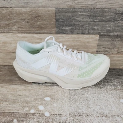 New Balance Fuelcell Rebel V4 Women Shoes Sz 10 White Linen Mesh Lace Up Sneaker - Image 1 of 4