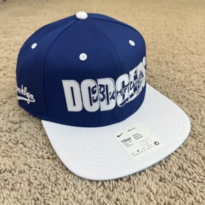 Brooklyn LA Dodgers Mütze Nike Cooperstown Collection Pro Snapback Navy Weiß Cap - Bild 1 von 10