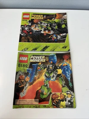 LEGO Power Miners 8708 and 8189 INSTRUCTION MANUALS ONLY - Image 1 of 3