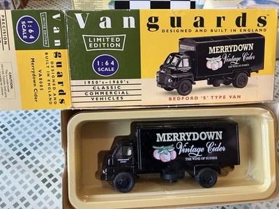 Lledo Vanguards Merrydown Cider Bedford S-Type   VA8005 1 64 Limited Edition - Image 1 of 4